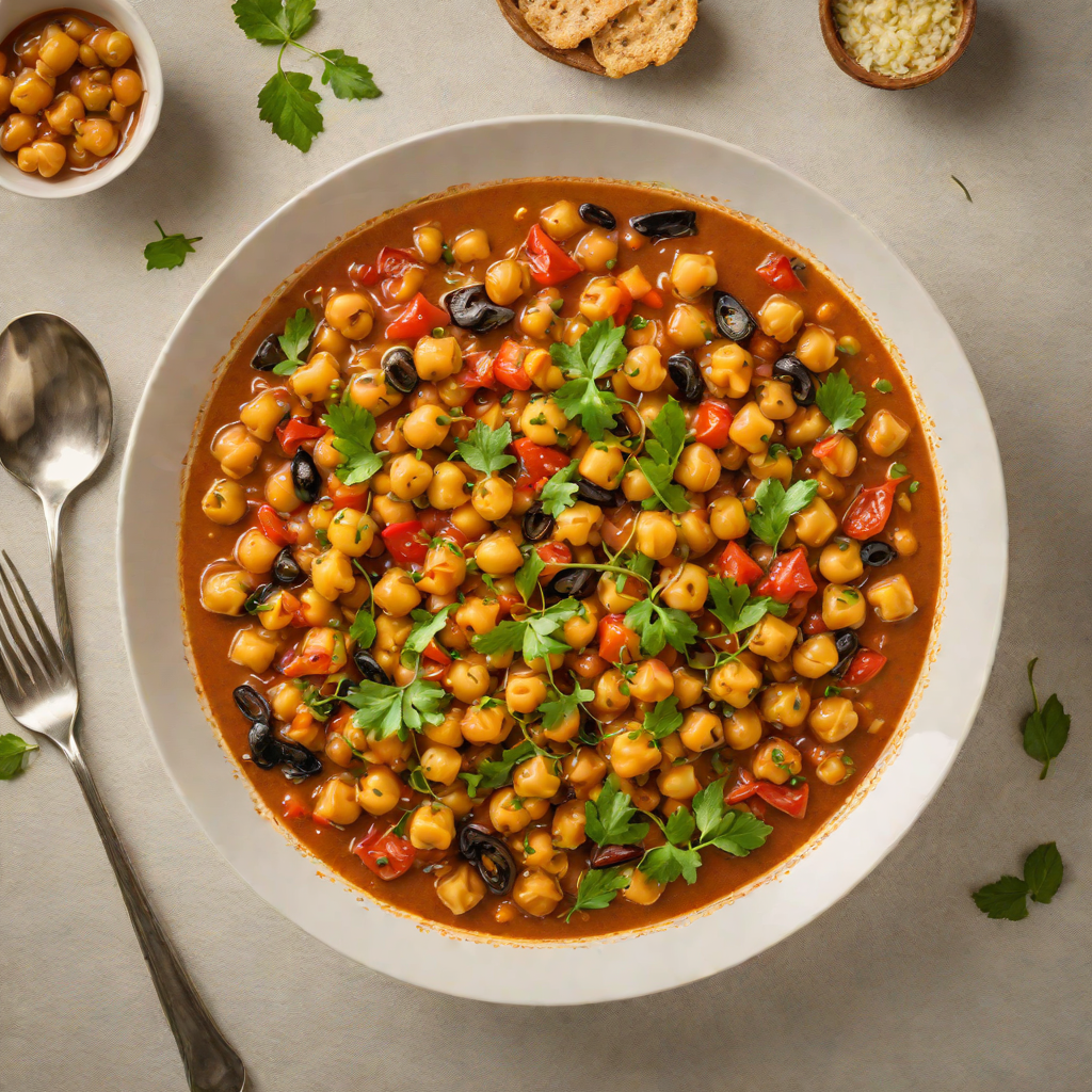 Half-Hour Mediterranean Chickpea Stew