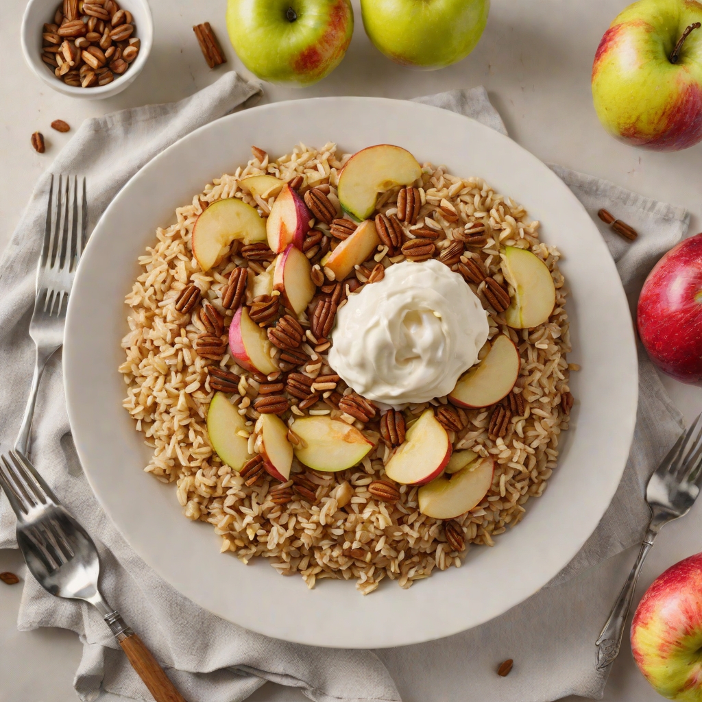 Half-Baked Spiced Apple Cinnamon Oatmeal