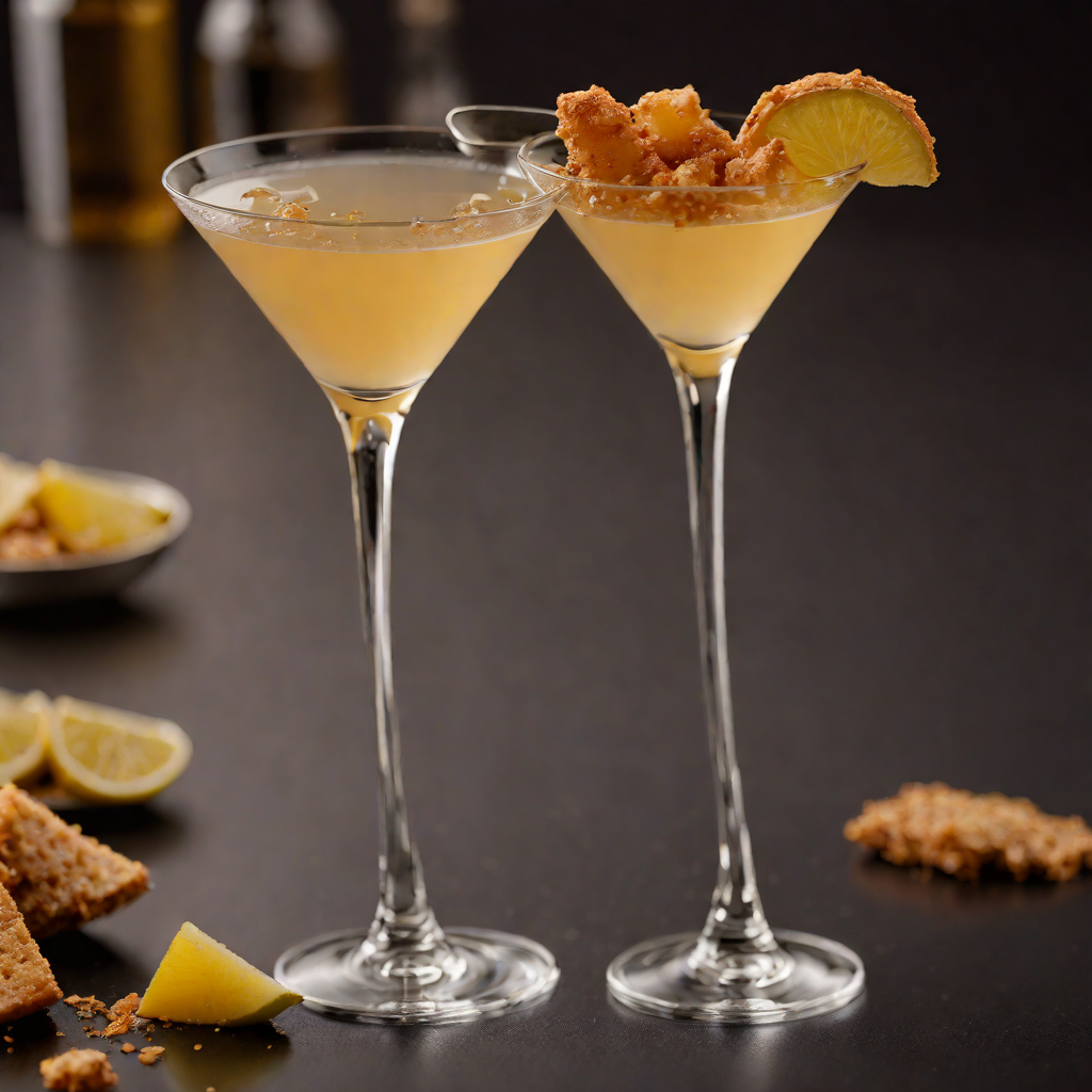Queen’s Gambit Ginger Martini