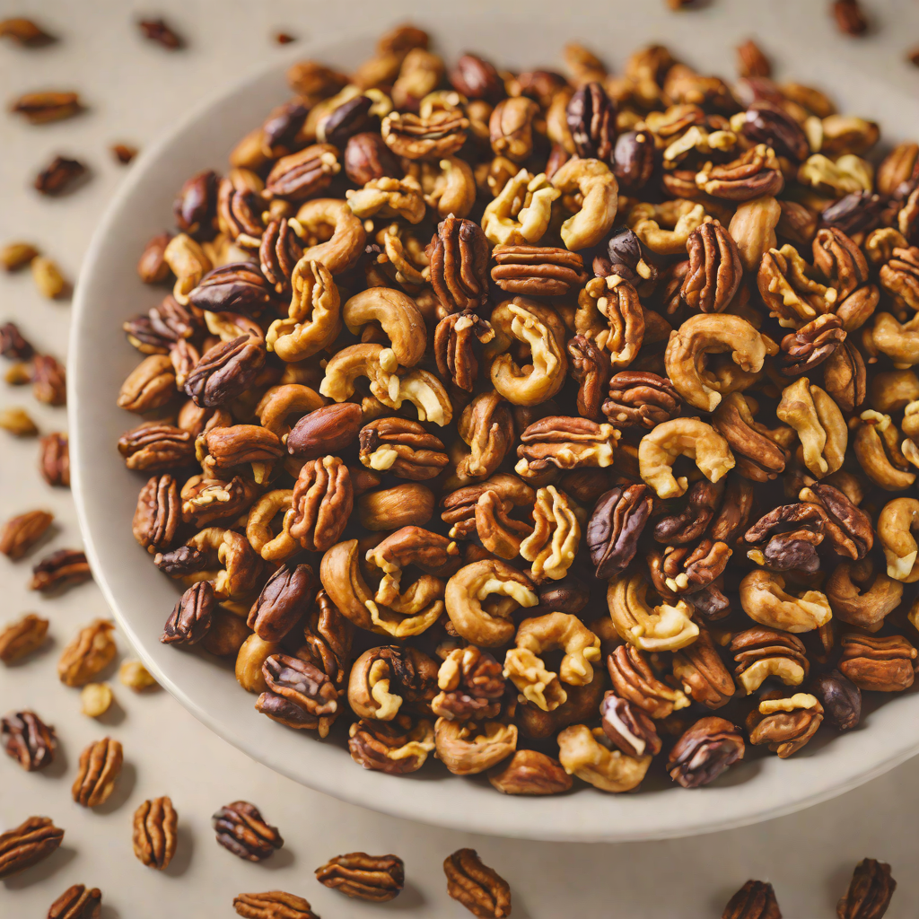 Maple-Cinnamon Spiced Roasted Nuts