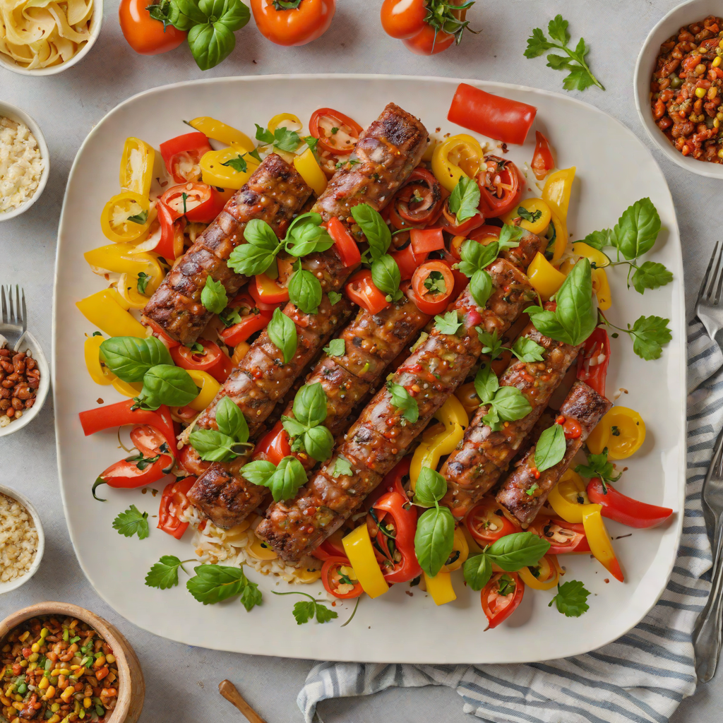 Chicago-Style Italian Sausage and Bell Pepper Sheet Pan Dinner