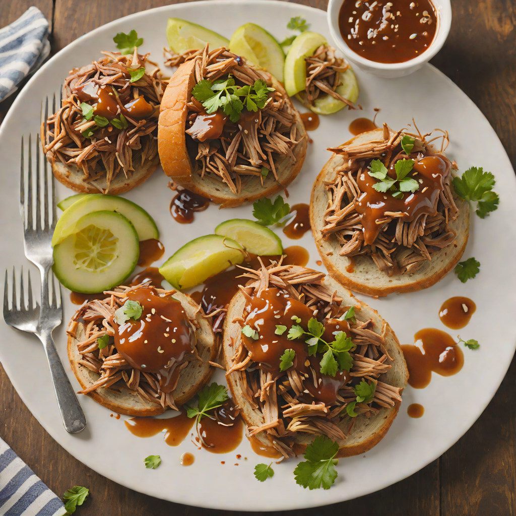 Smoked Eastern North Carolina Pulled Pork with Vinegar Sauce