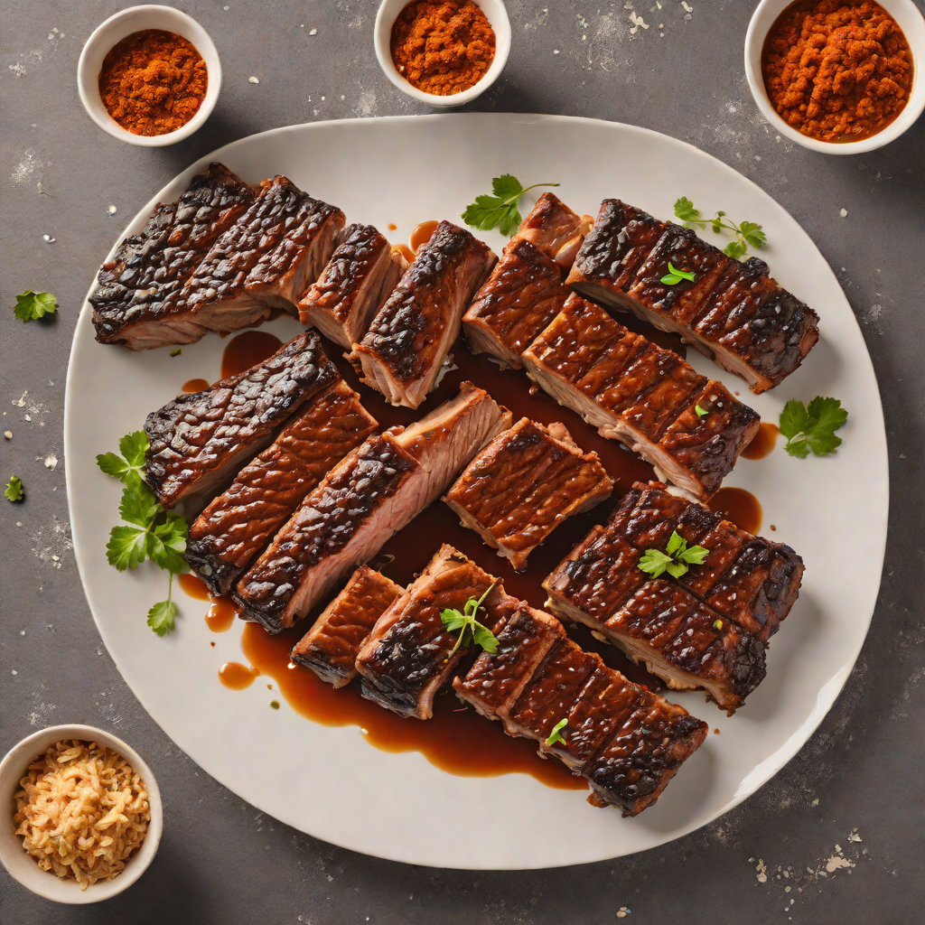 Charcoal-Grilled Ribs with Smoky Paprika Dry Rub