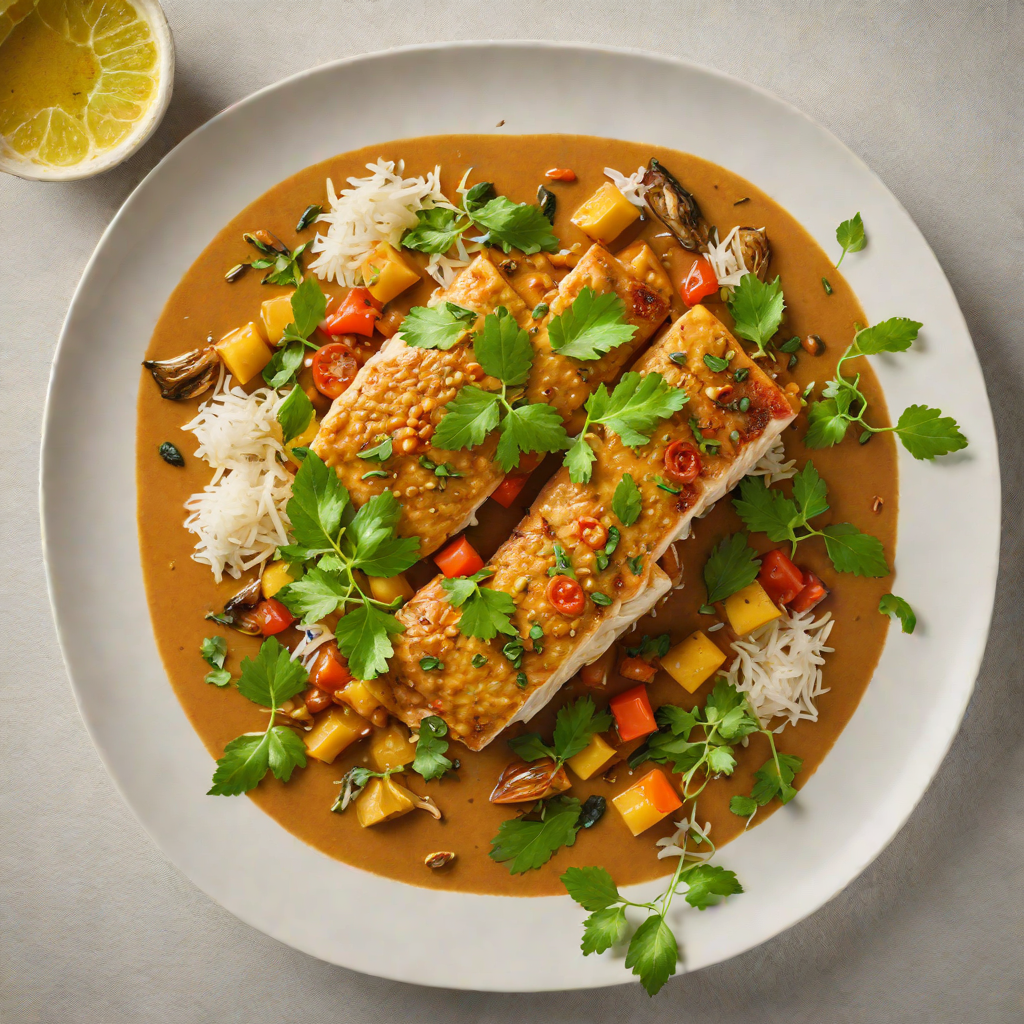 Slow-Cooked Barramundi Curry with Coconut and Lemon Myrtle