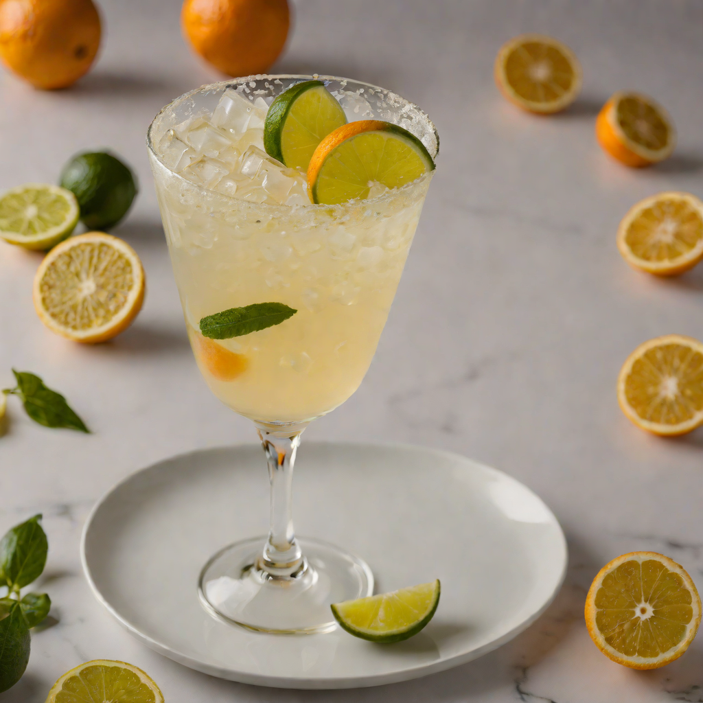 Citrus Vodka Daiquiri on the Rocks