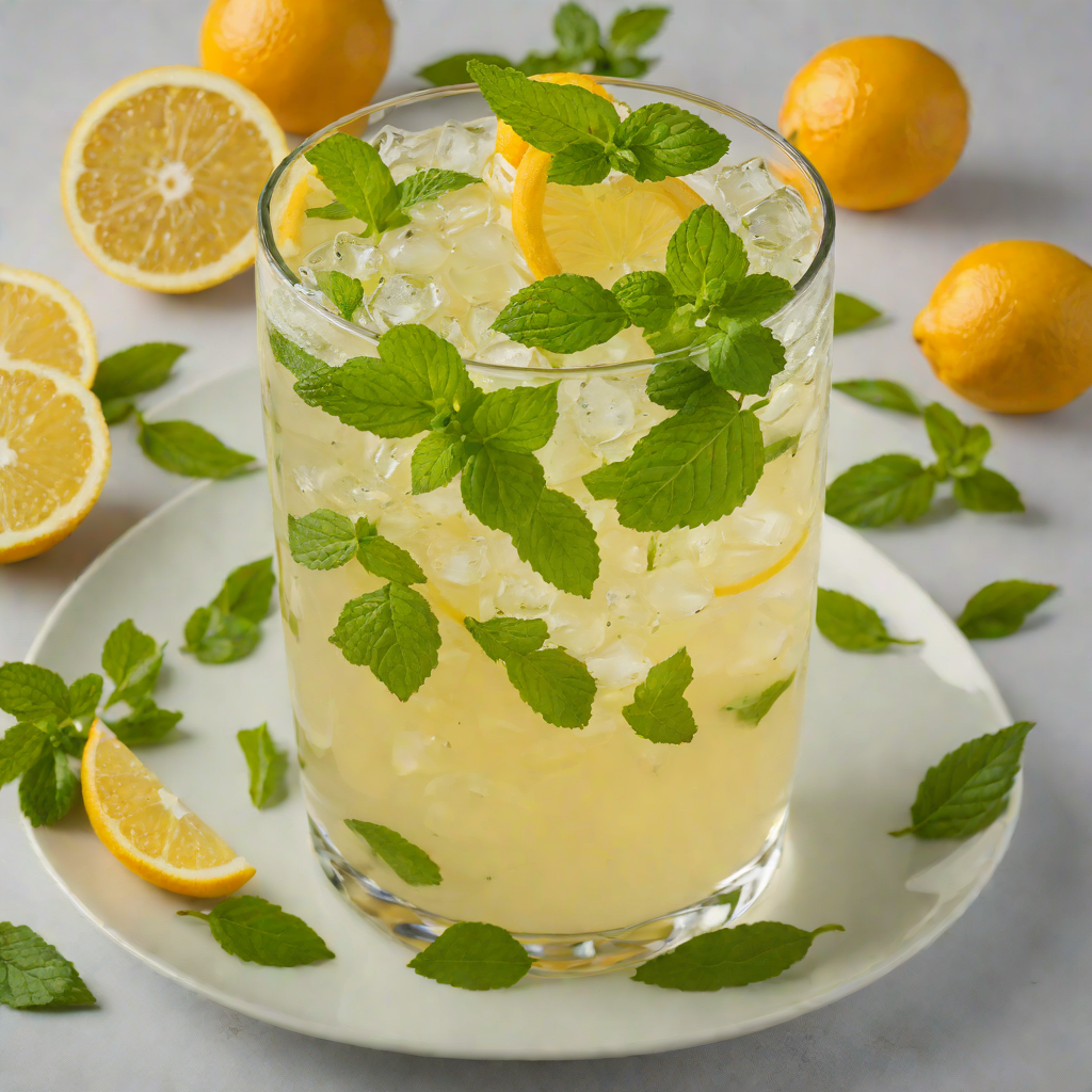 Citrus-Mint Shaken Refresher