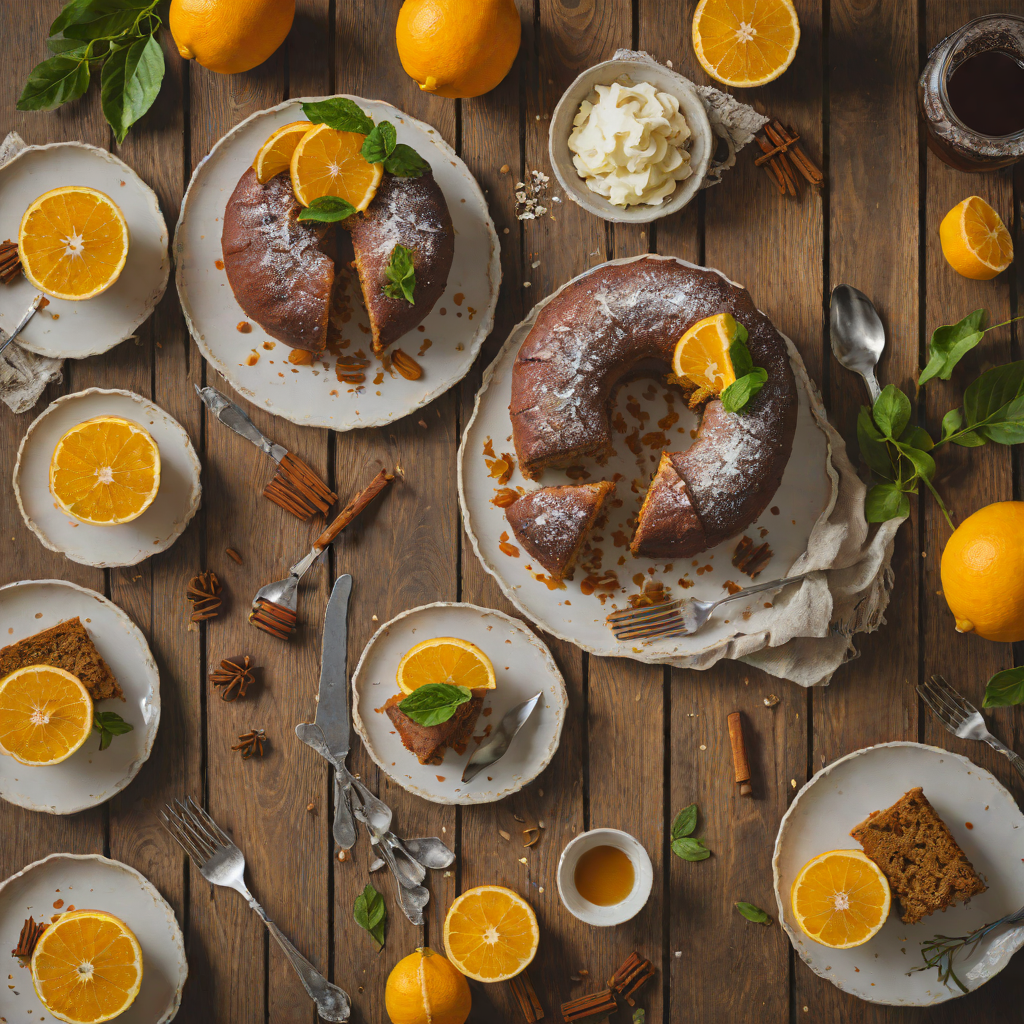 Molasses-Spiced Rum Cake with Vanilla and Citrus