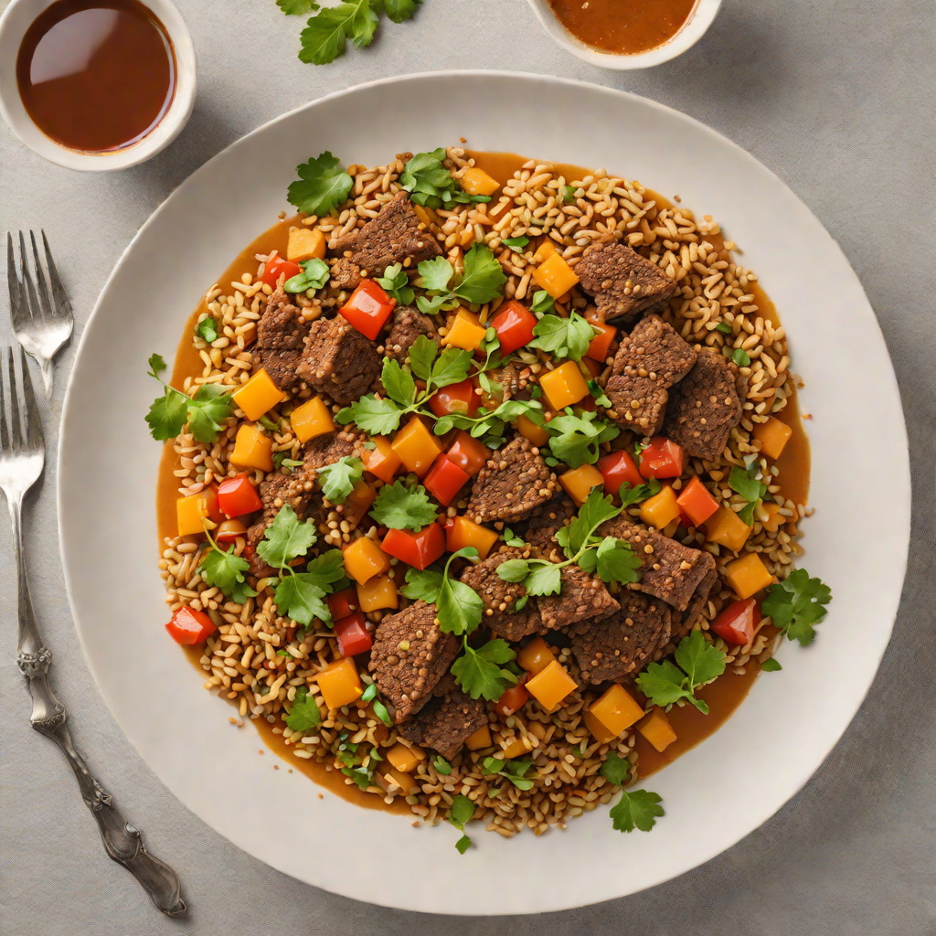 Stewed Berbere-Spiced Beef with Injera Crumble