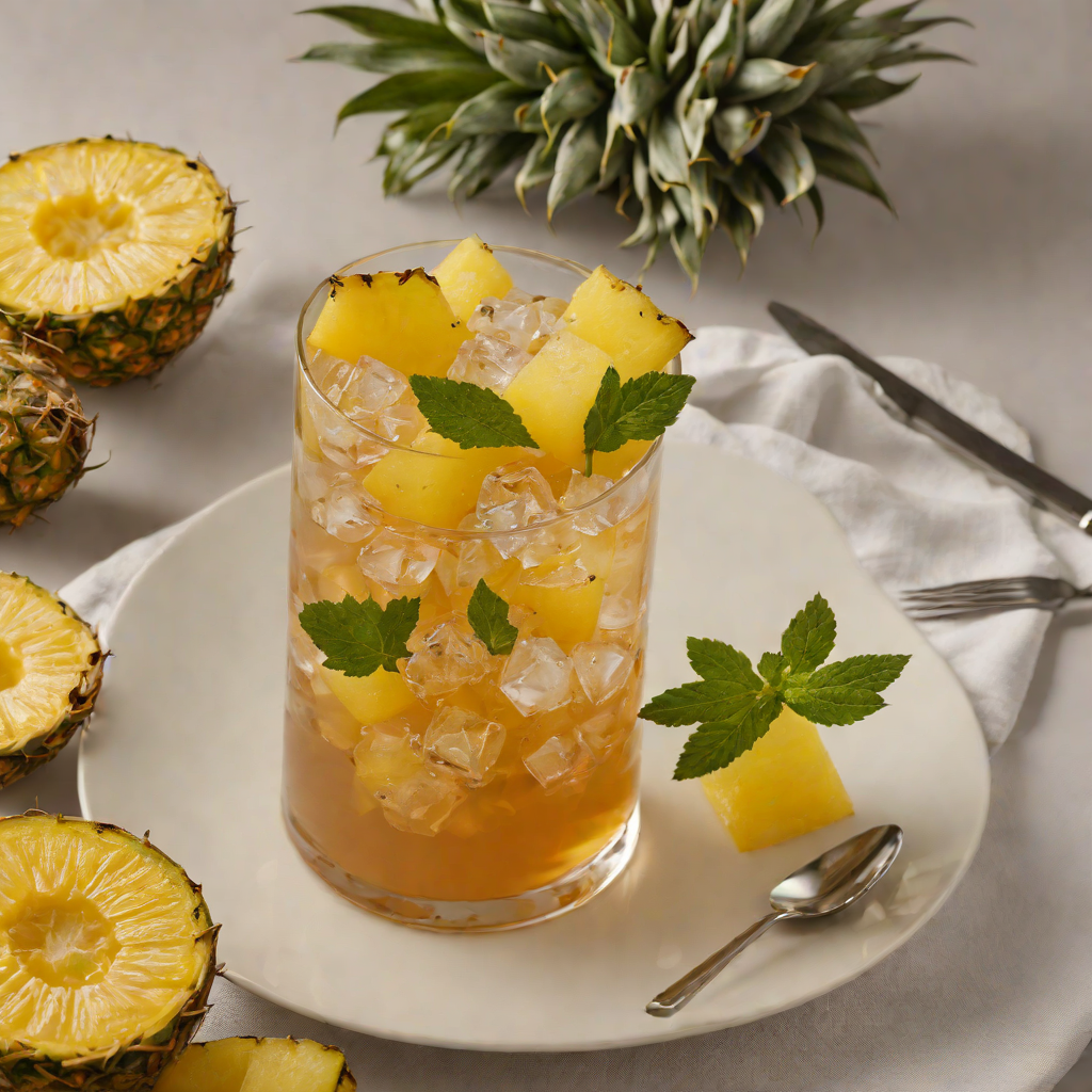 Smoky Pineapple Rum Stir