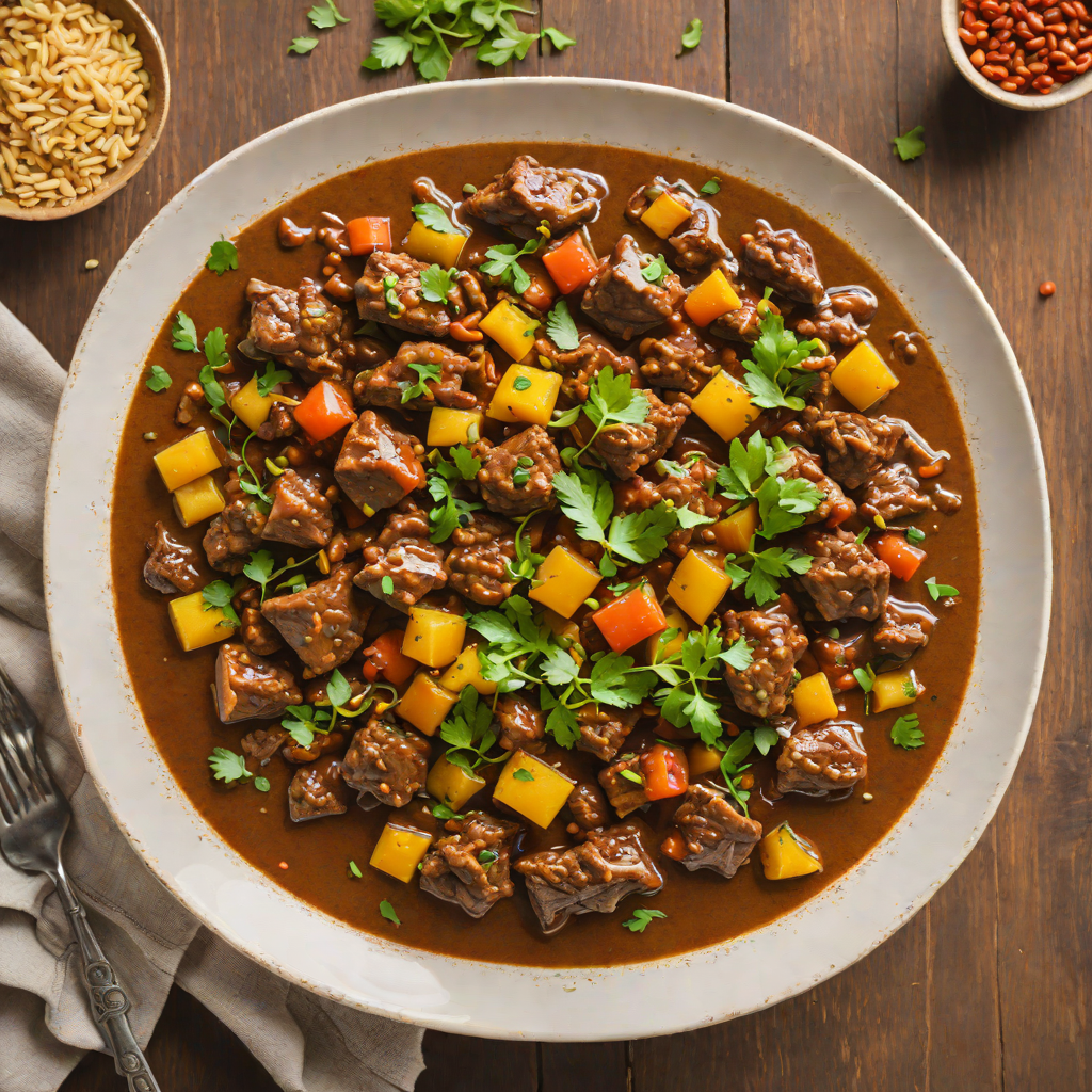 Ethiopian-Inspired Spiced Beef Stew with Cardamom and Berbere