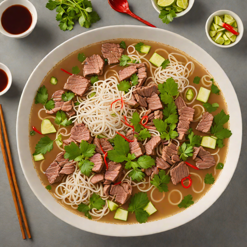 Pho Bo Hanoi-Style Beef Noodle Soup