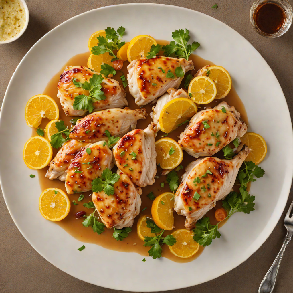 Pan-Seared Chicken with Two-Step Verification Citrus Glaze