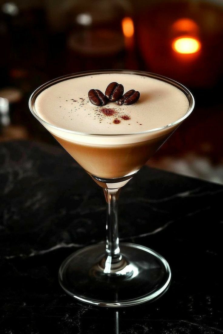 Smoky Espresso Vanilla Martini
