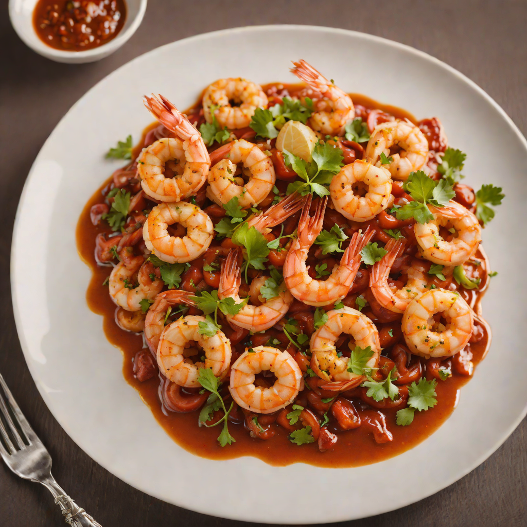 Pan-Seared Gulf Shrimp with Creole-Spiced Tomato Sauce
