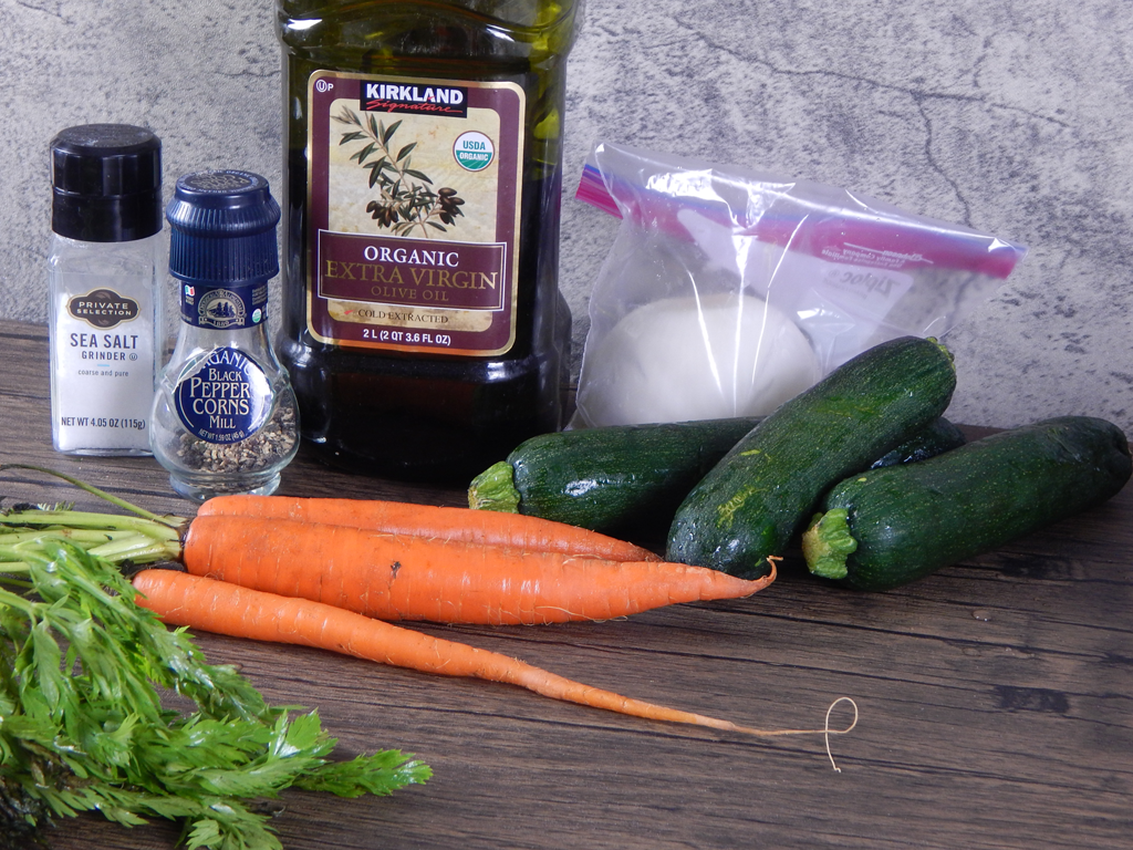 Purple Carrot & Zucchini 'Fun' Medley