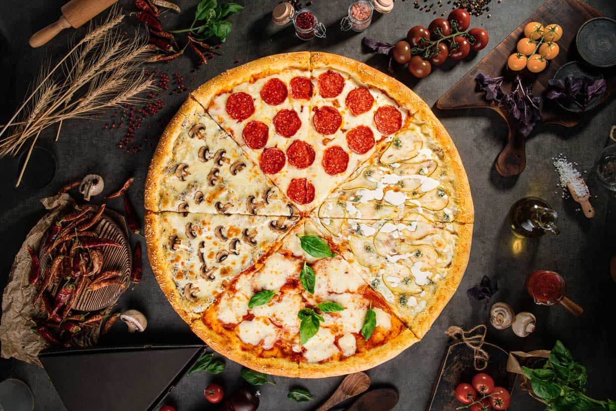 Build-Your-Own 'Fun' Pizza Bar