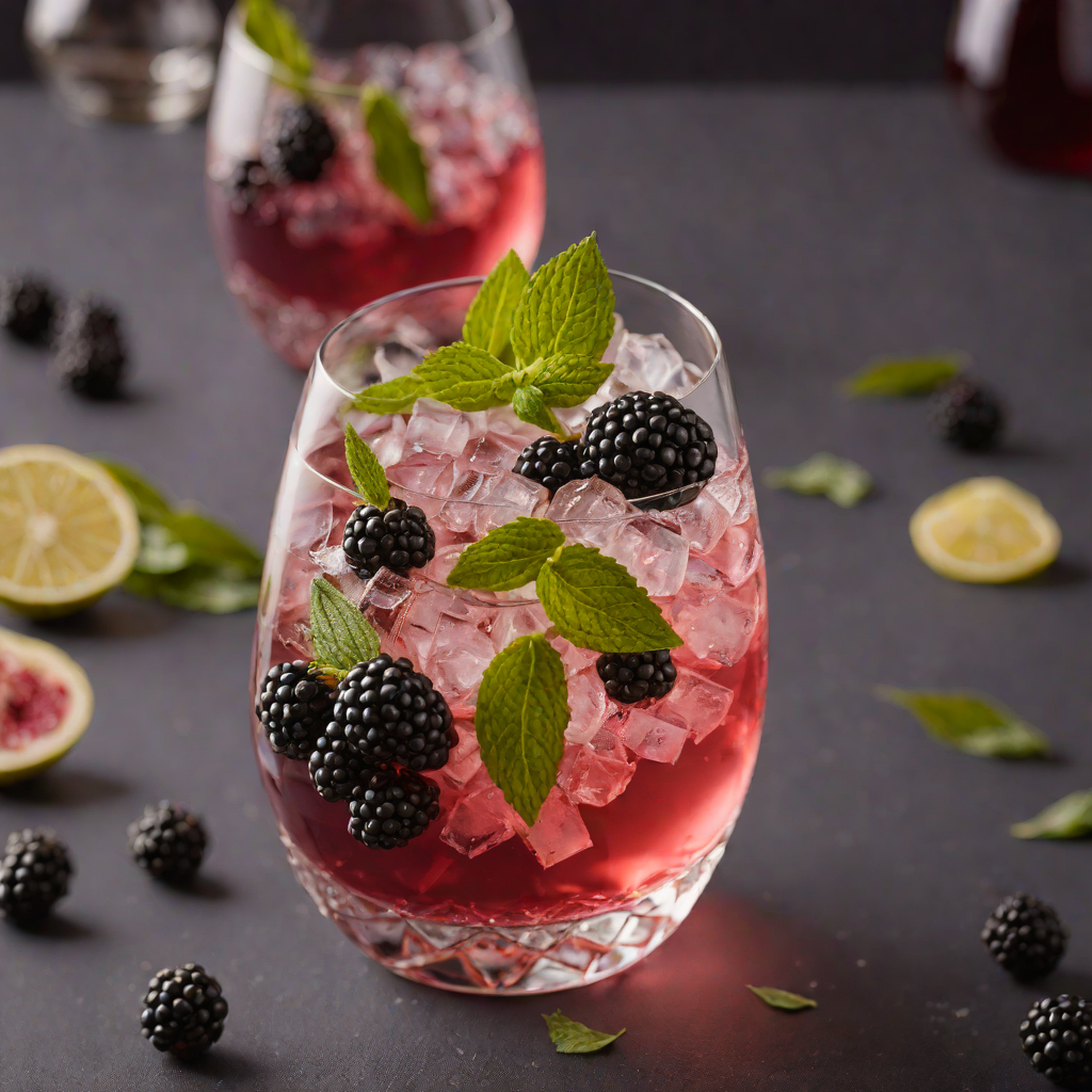 Blackberry Sage Gin Spritz