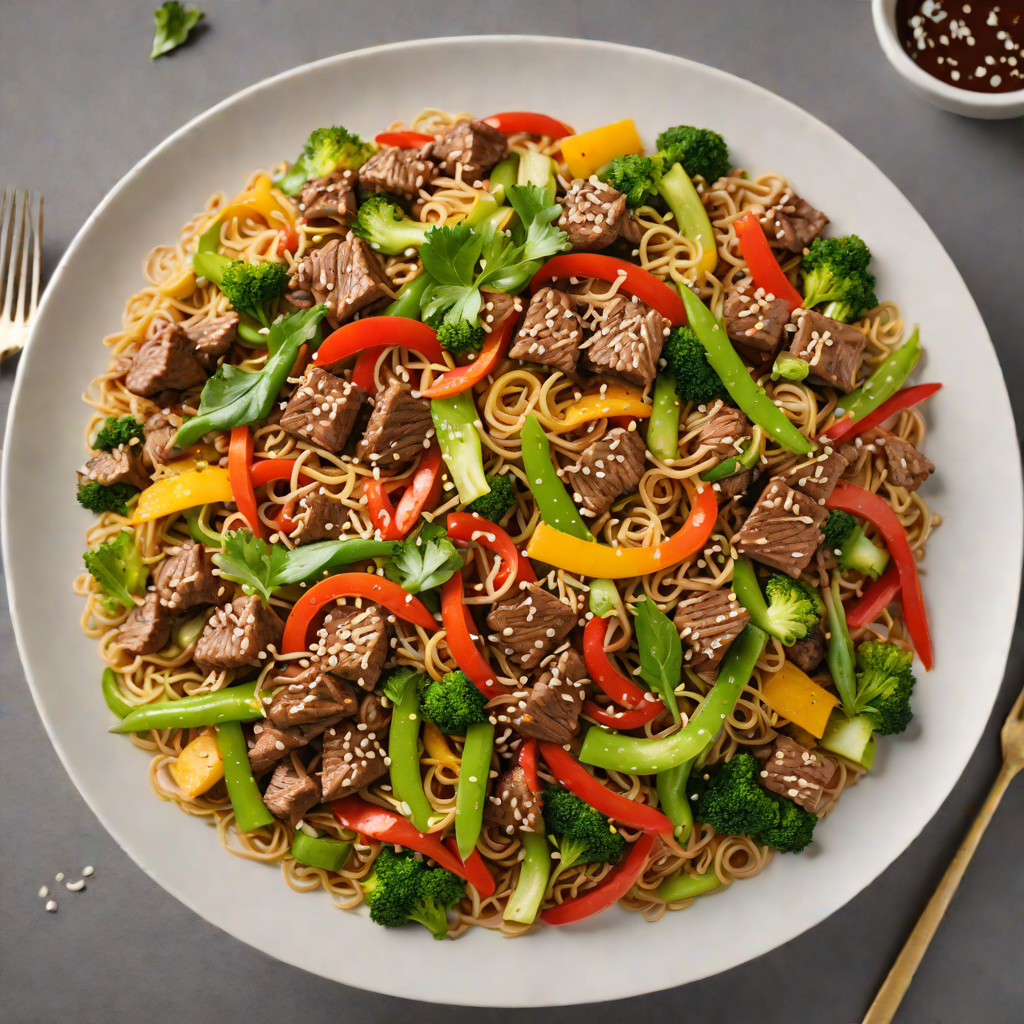Two-Step Verification Spiced Beef Stir-Fry