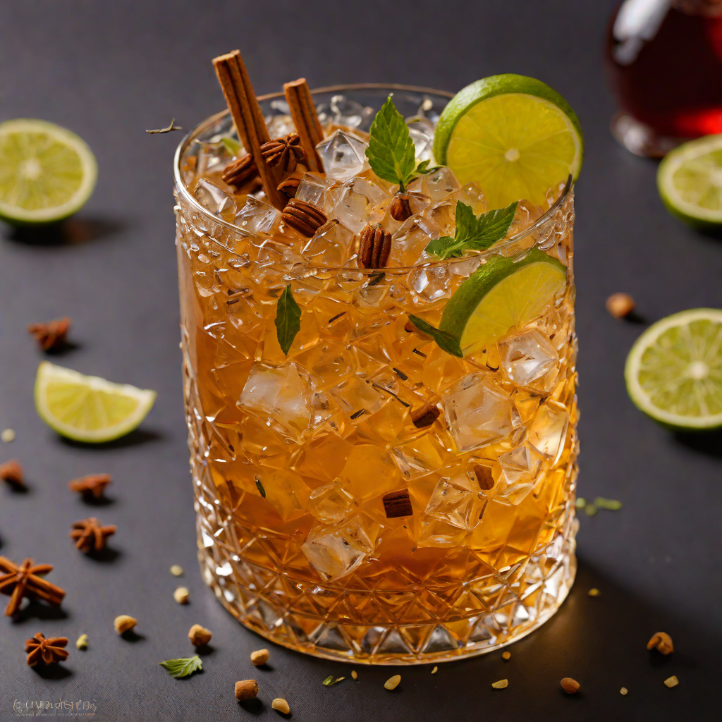 Popular Spice-Infused Bourbon Smash
