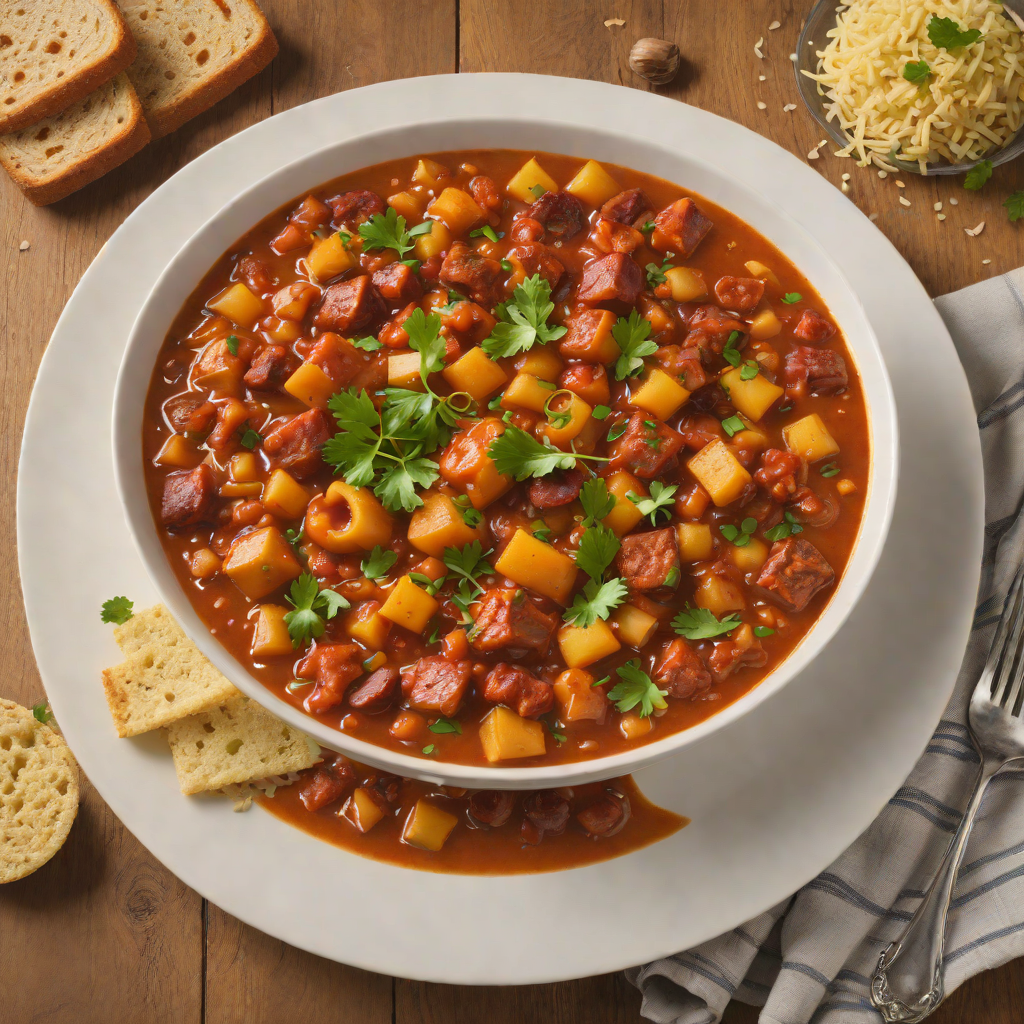 Spanish Garbanzo and Chorizo Stew with Smoked Paprika