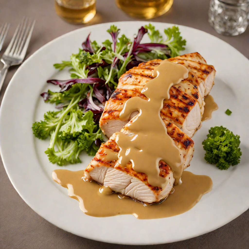 Pan-Seared Chicken Breast with Ohio Honey Mustard Glaze