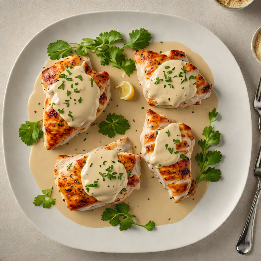 Pan-Seared Chicken with Garlic Dijon Cream Sauce