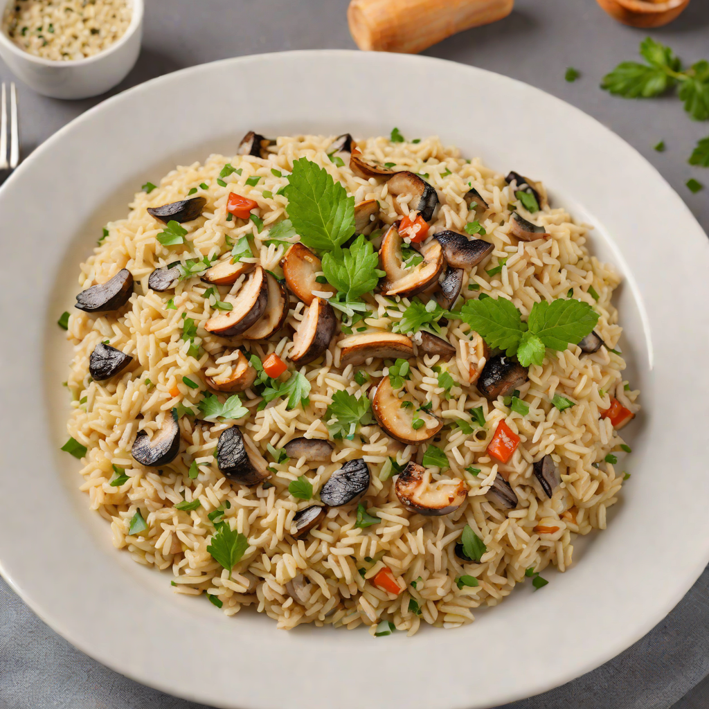 One-Pot Creamy Mushroom Risotto
