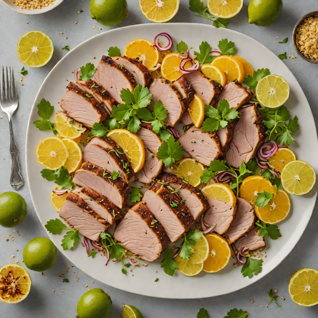 Sheet Pan Dominican-Style Mojo Pork with Citrus and Garlic