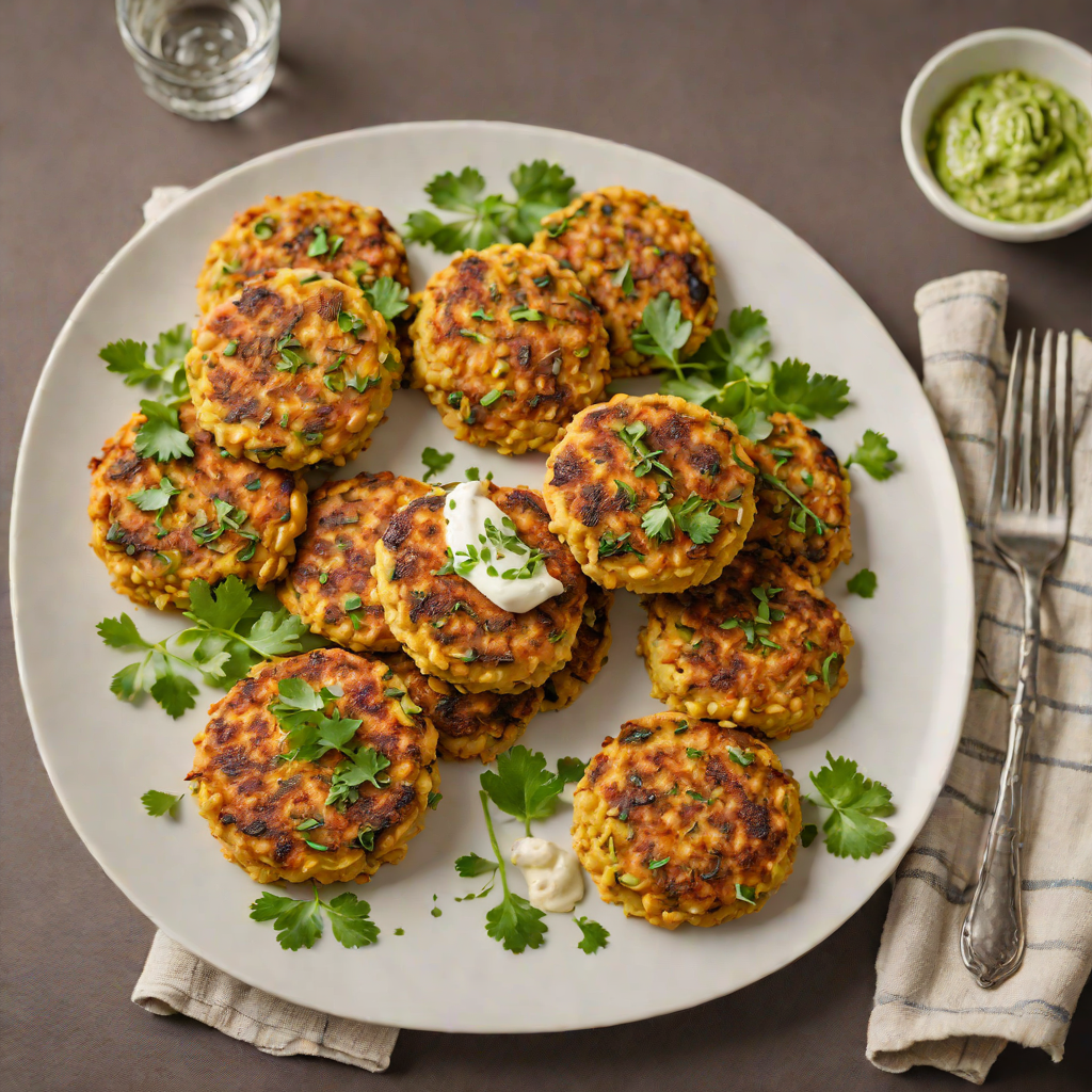 Spiced Popular Street Food Chickpea Patties