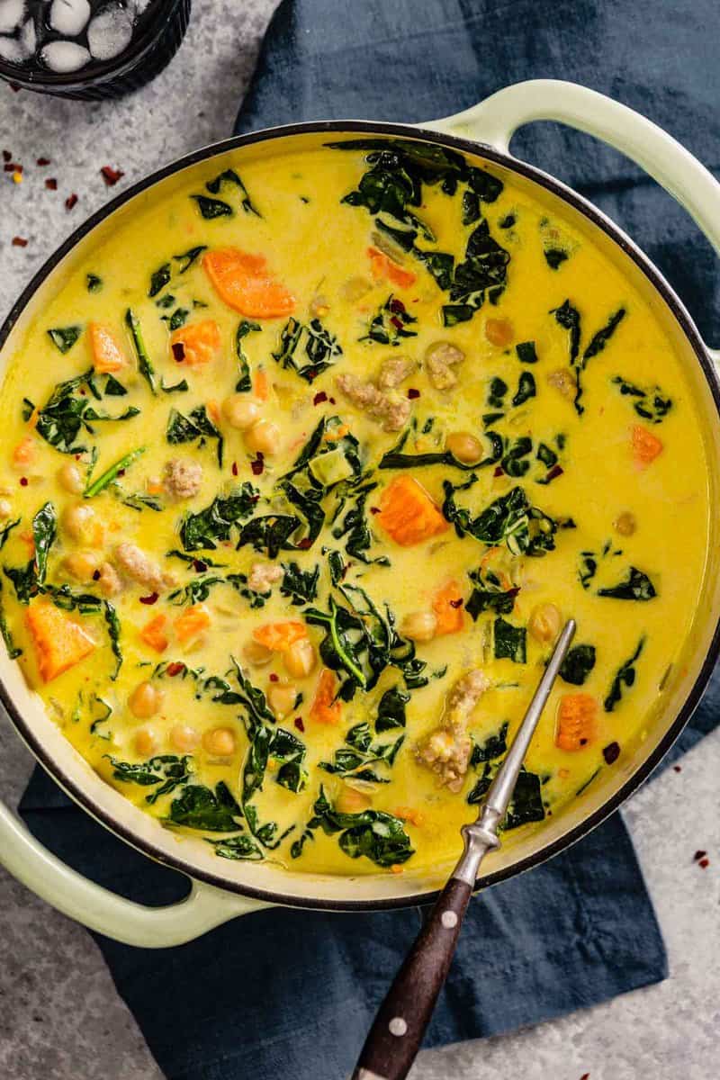 Coconut-Curry Sweet Potato Soup