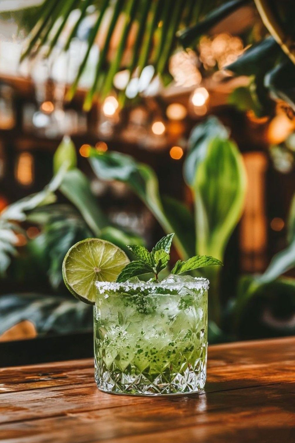 Minted Tropical Tequila Smash