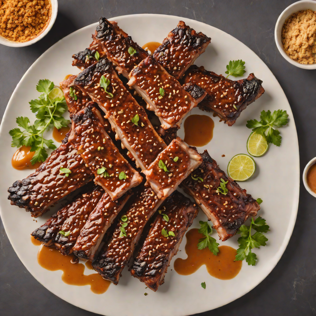 Wood-Fired St. Louis Pork Ribs with Tangy Dry Rub