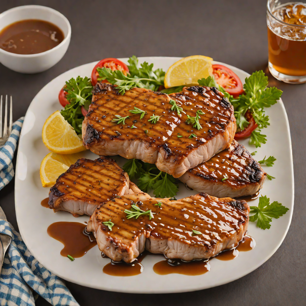 Birmingham-Inspired Sweet Tea Brined Pork Chops