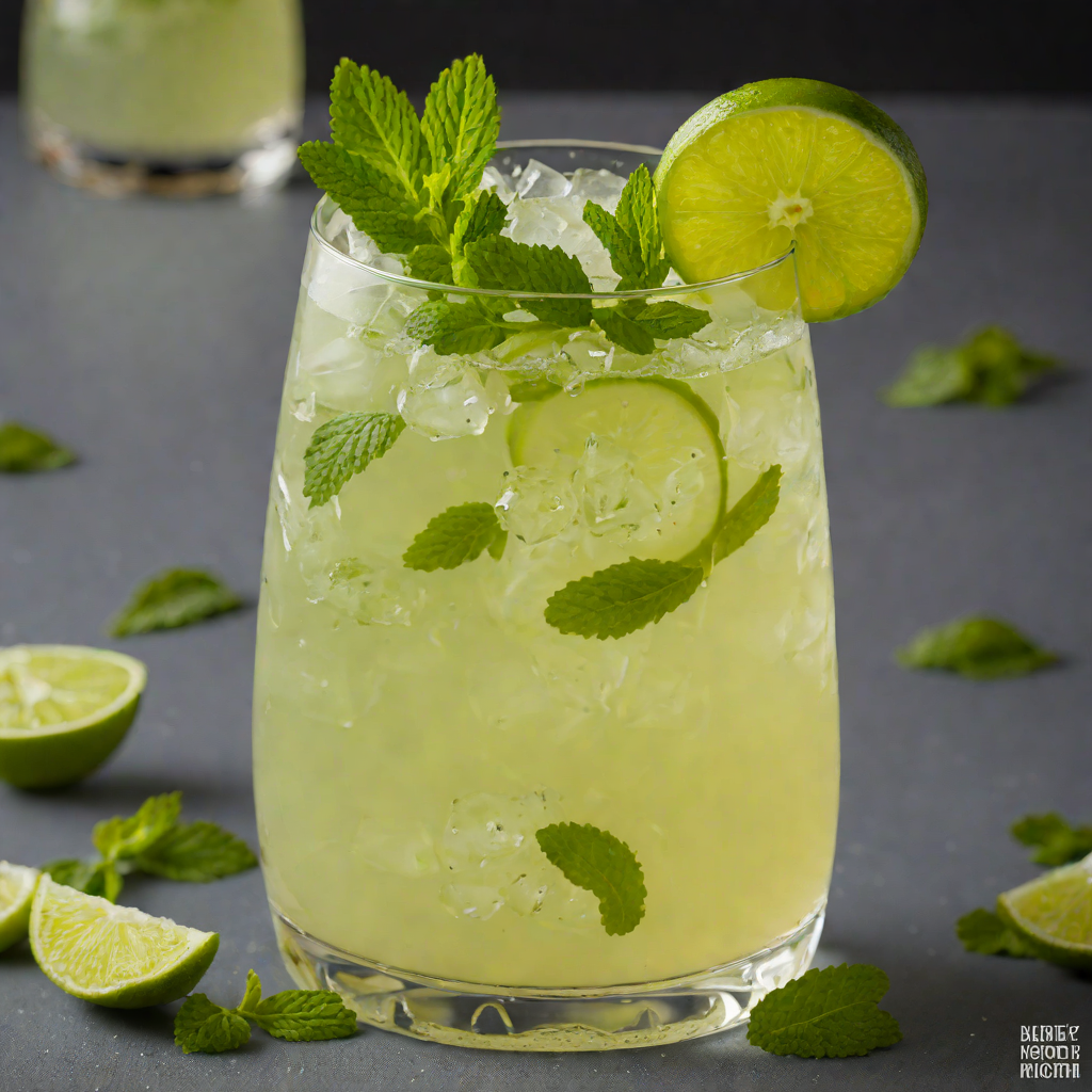 Honeydew Mint Vodka Collins