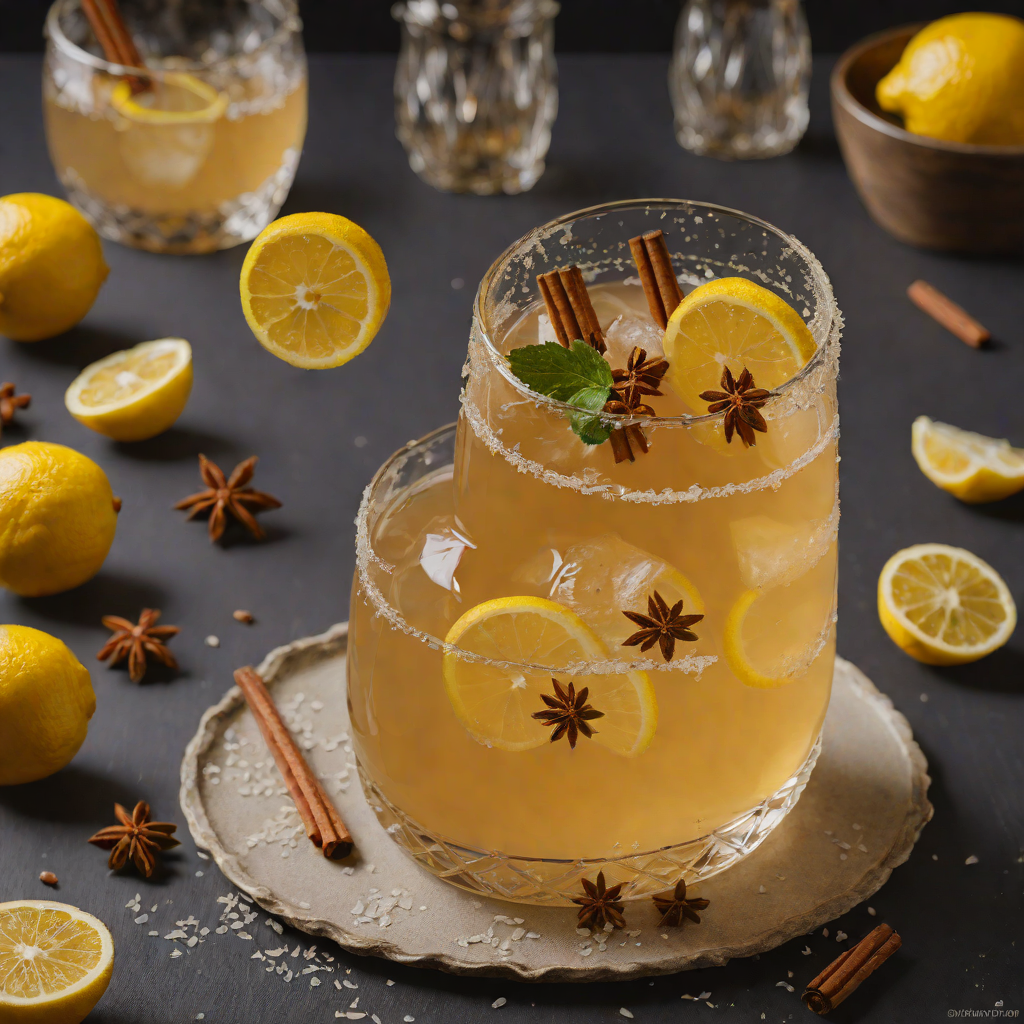 Spiced Lemon-Honey Hot Toddy
