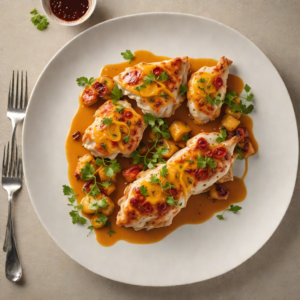 Pan-Seared Chicken with Saffron and Smoked Paprika