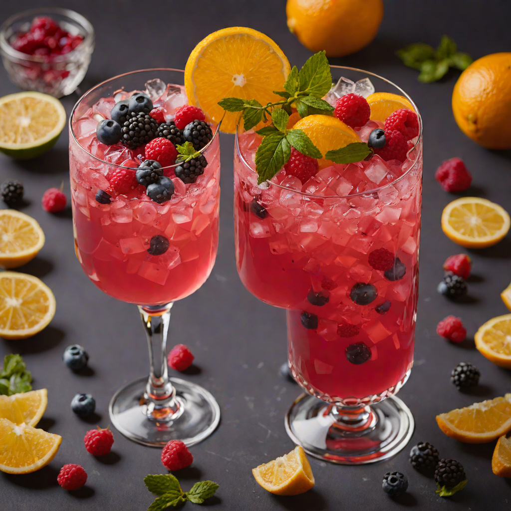 Non-Alcoholic Citrus Berry Punch