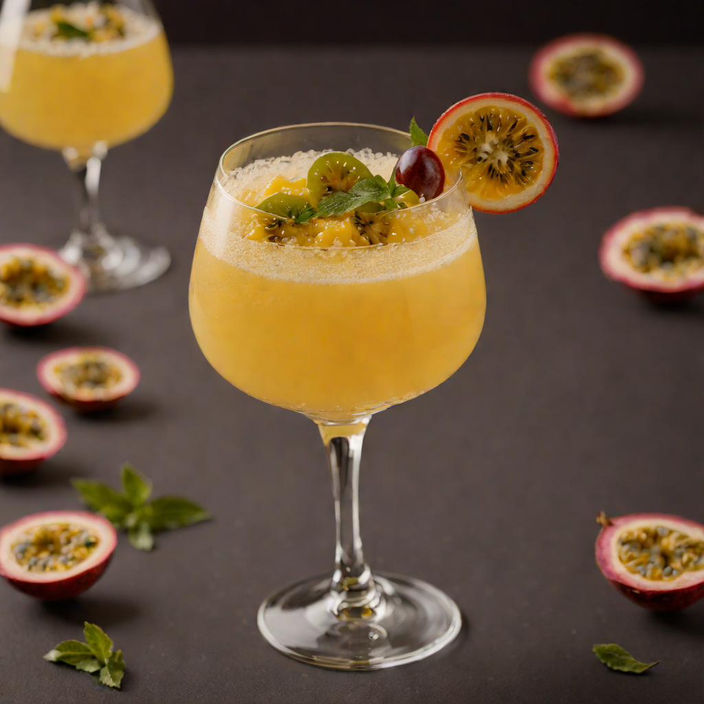 Popular Passion Fruit Rum Fizz