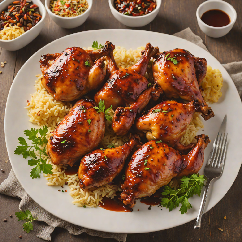 Slow-Smoked BBQ Chicken with LD’s Special Spice Blend