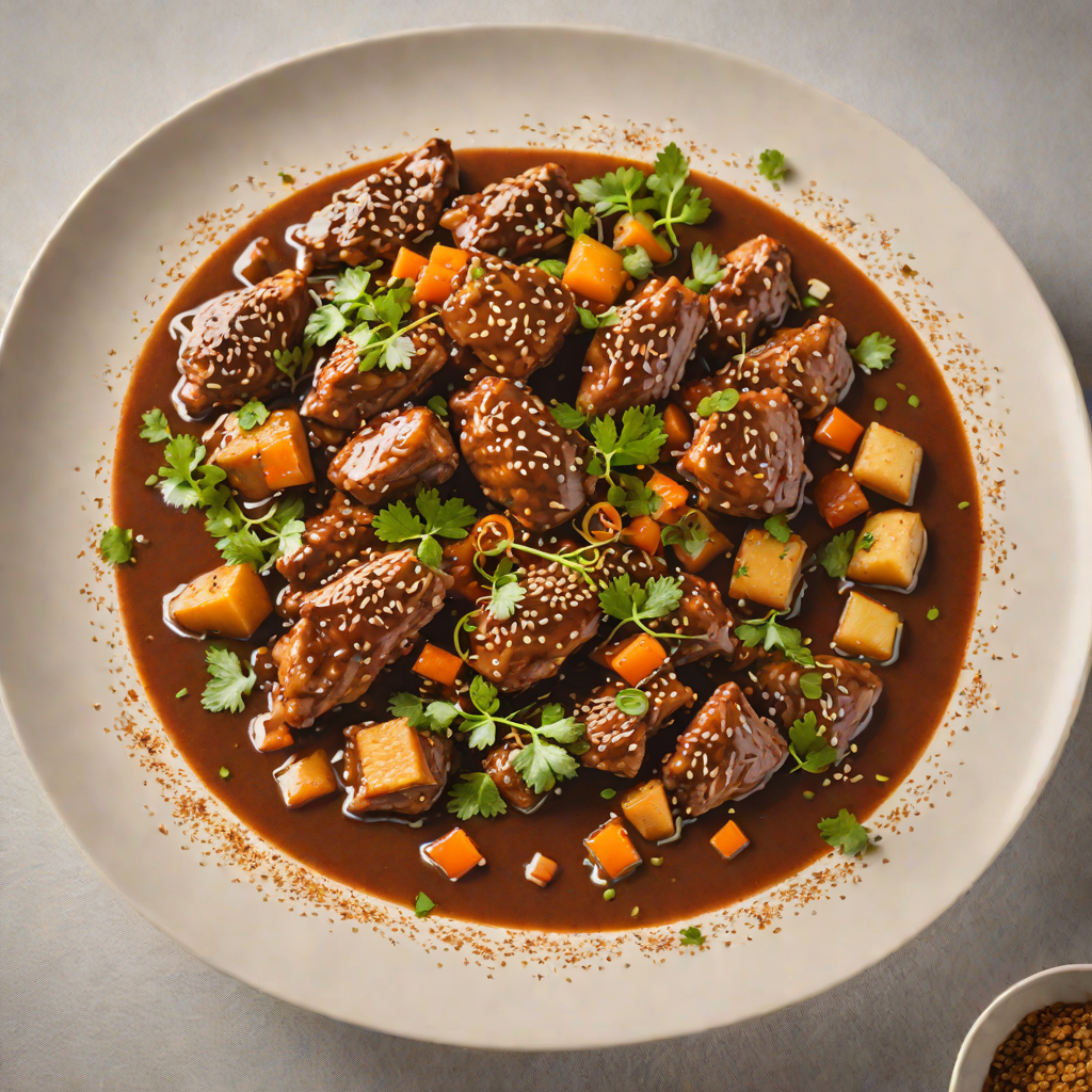 Seven-Mole Chicken Stew with Toasted Sesame