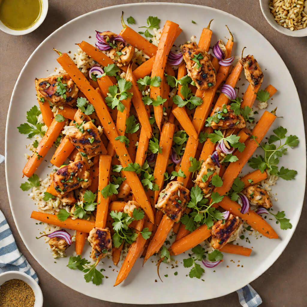 Sheet Pan Moroccan-Spiced Carrots and Chicken