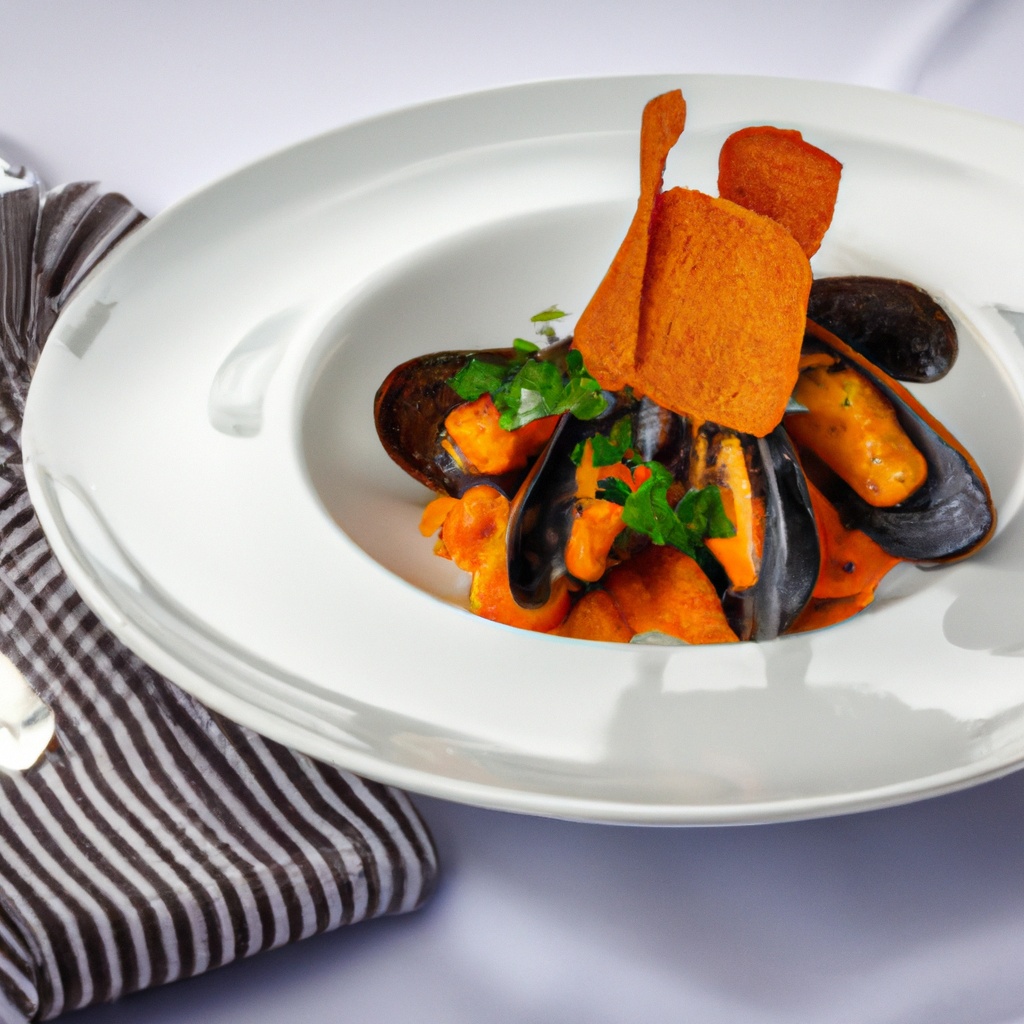 Sablon-Style Mussels Frites