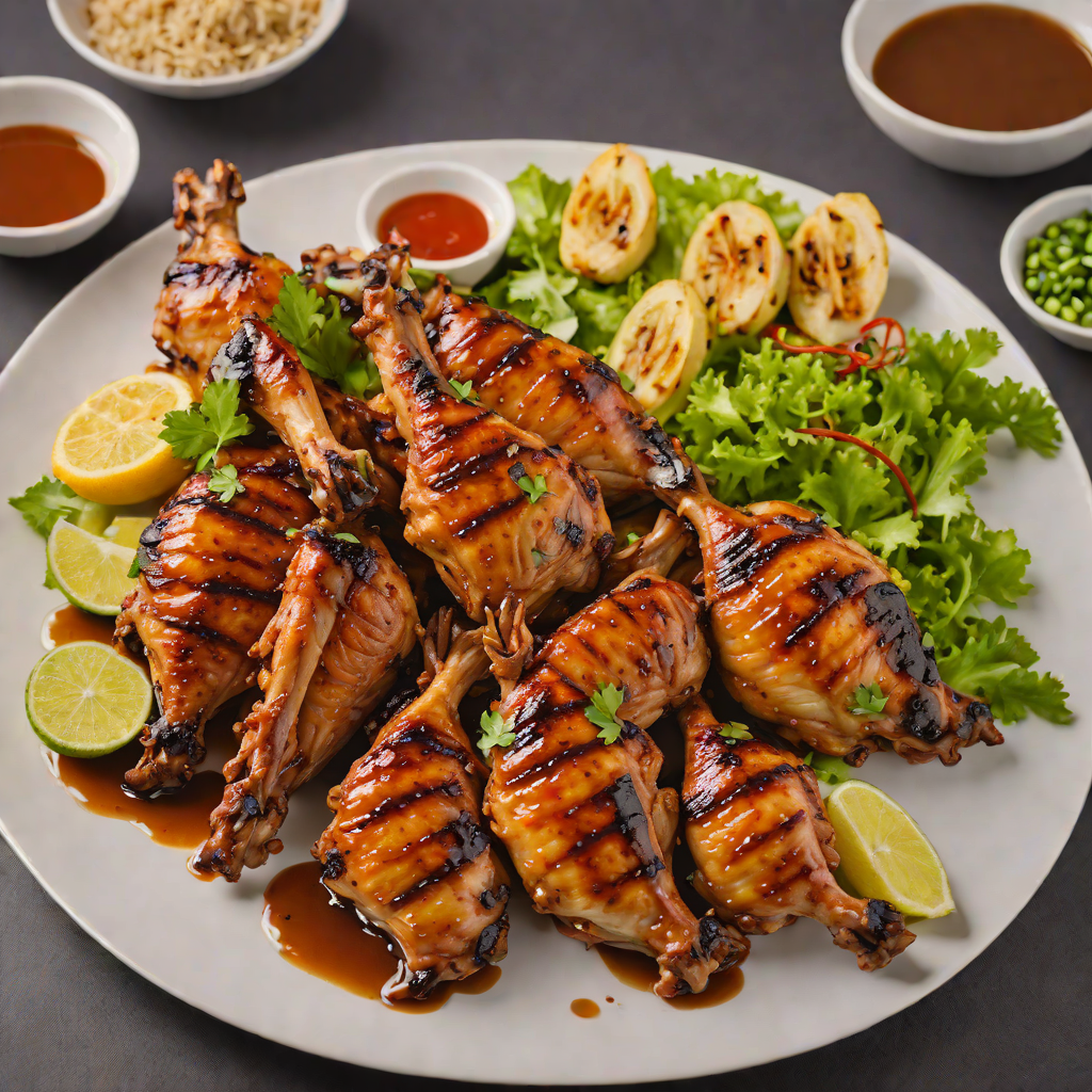 Vinegar-Marinated Grilled Chicken Inasal