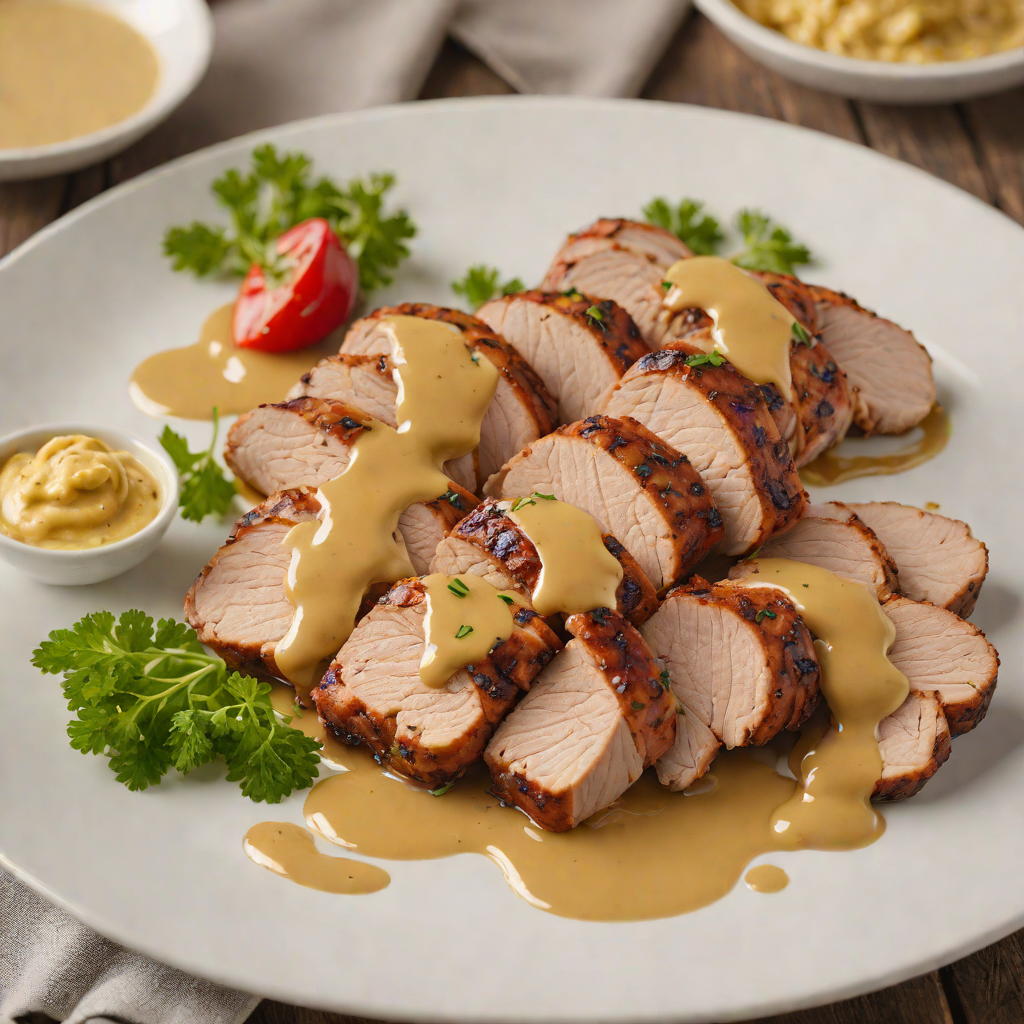 Oven-Roasted Pork Tenderloin with Terre Haute Mustard Glaze