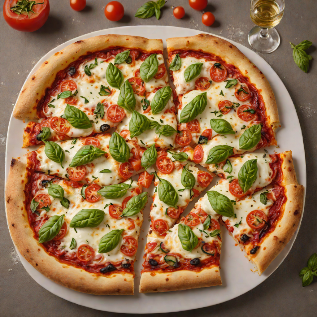 Neapolitan-Style Stone-Baked Margherita Pizza