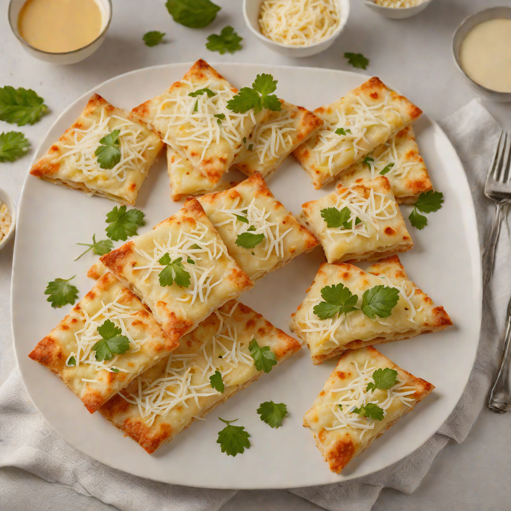 Tapioca Flatbread with Coconut and Cheese Filling