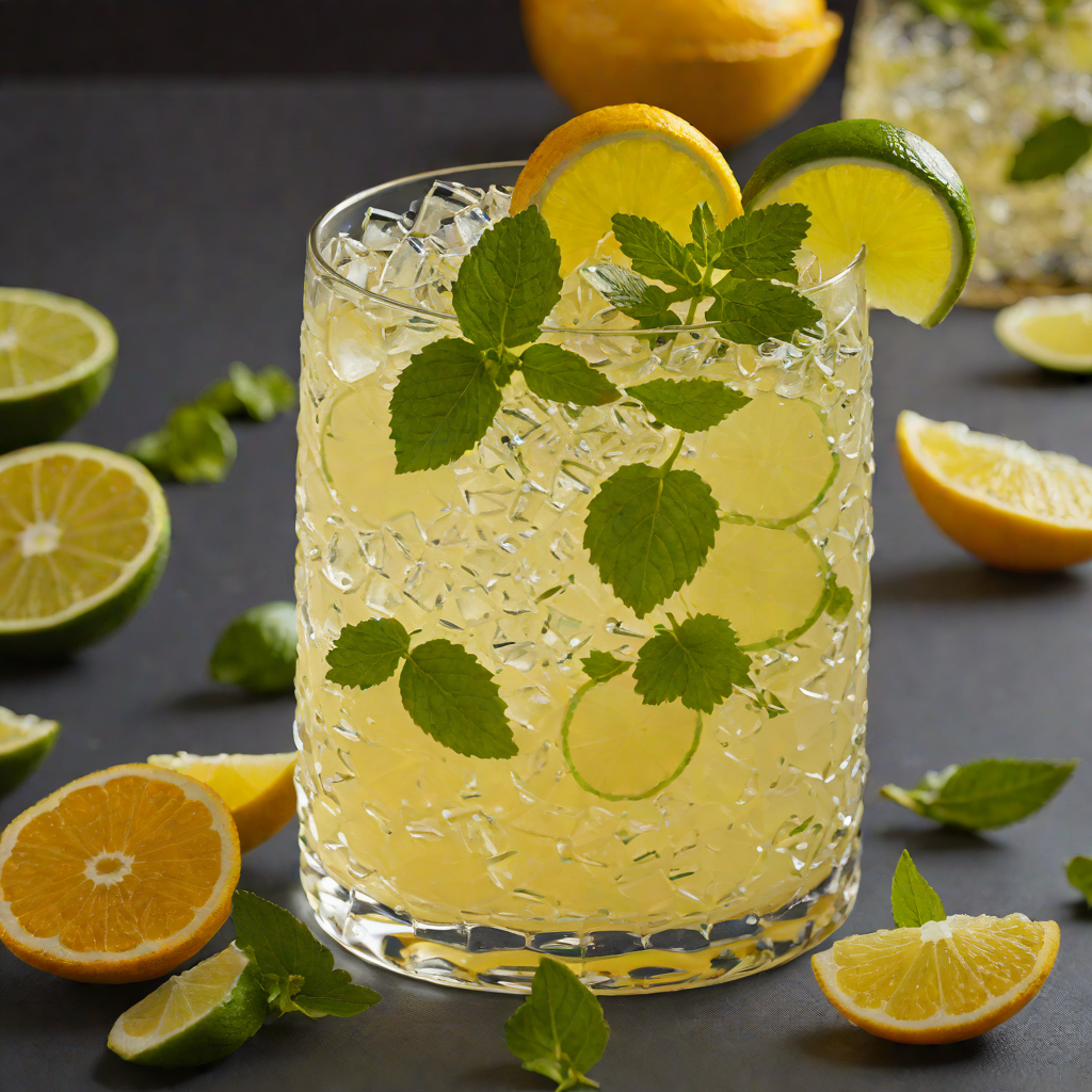 Minted Citrus Tequila Smash