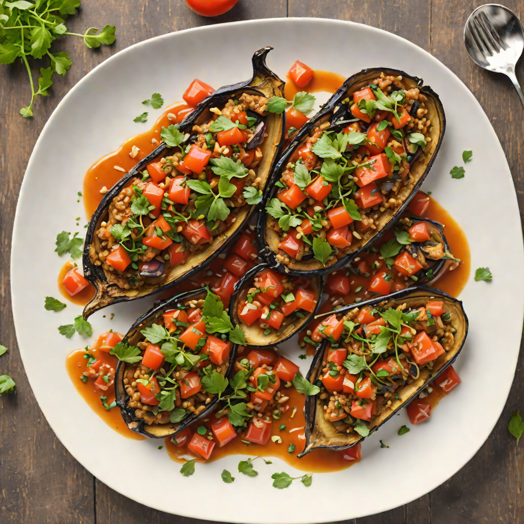 Pan-Roasted Eggplant with Tomato and Garlic Sofrito
