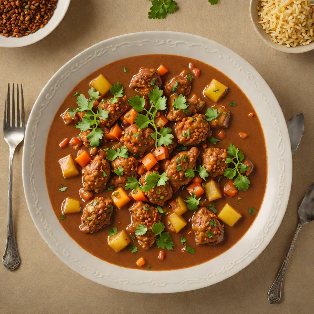 Slow-Simmered Berbere Chicken Stew with Niter Kibbeh