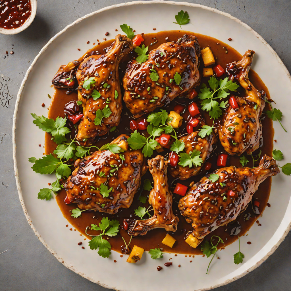 Spiced Iraqi Chicken with Tamarind and Sumac Sauce